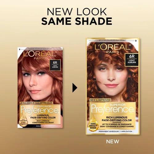 Miniatura 37 de L'Oreal Paris Superior Preference - Tinte permanente luminoso que desafía la decoloración, tinte para el cabello hasta 9 semanas de resplandor, 09