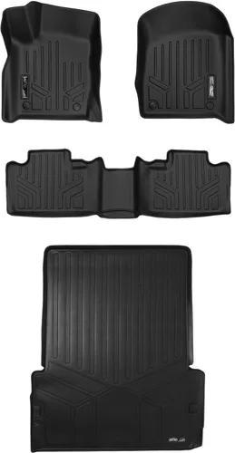 Miniatura 11 de MAXLINER Alfombrillas de tercera fila para Dodge Durango 2011-2012