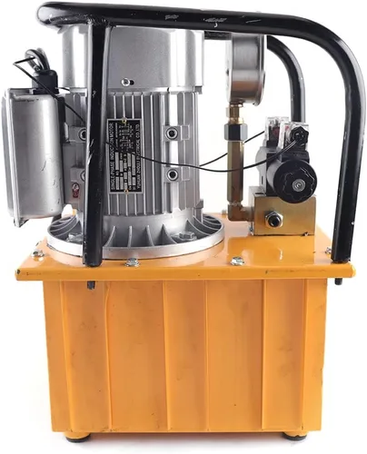 Miniatura 9 de Bomba hidráulica eléctrica de 750 W 10000 PSI Válvula solenoide de doble efecto Bomba hidráulica accionada eléctricamente, unidad de alimentación