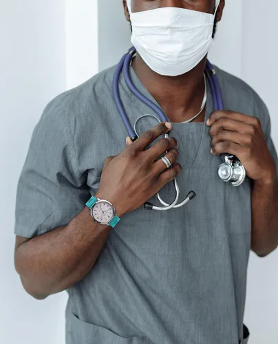 Miniatura 6 de Diaofendi Reloj de enfermera impermeable para profesionales médicos, mujeres y hombres, 24 horas con segunda mano, esfera militar fácil de leer