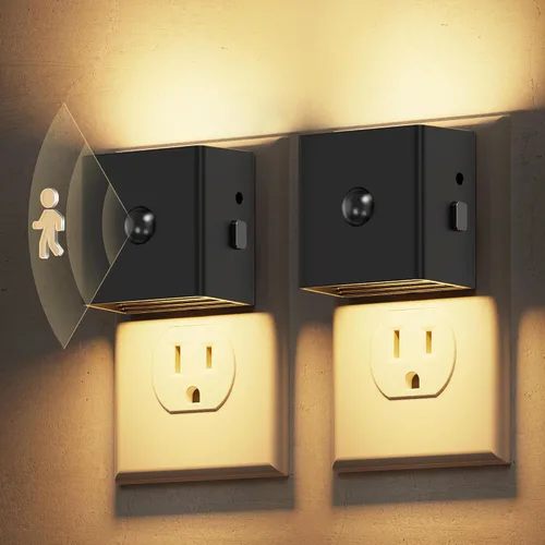 Miniatura 13 de L LOHAS LED - Luces nocturnas enchufables a la pared, [paquete de 2] luz nocturna enchufable con sensor de crepúsculo a amanecer, 3CCT