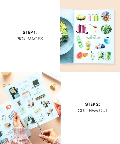 Miniatura 3 de Lamare Vision Board Collage Book - Más de 1000 imágenes Vision Board Supplies