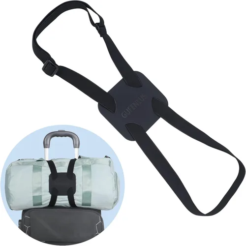 Miniatura 5 de Correas elásticas de equipaje para maletas, correas elásticas para equipaje de tamaño ajustable y accesorios elásticos de viaje, paquete de 2