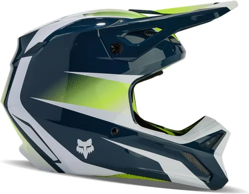 Miniatura 2 de Fox Racing Casco unisex V1 para motocross para motocross, índigo oscuro, talla S