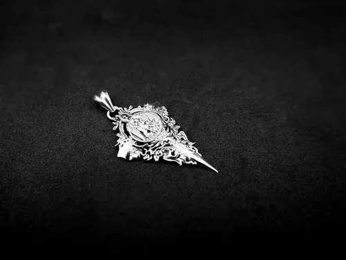 Miniatura 3 de 925 Sterling Silver Saint St Michael Pendant Protect Catholic Amulet Jewelry