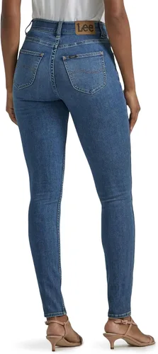Miniatura 3 de Lee Pantalones de mezclilla ajustados Petite Ultra Lux Comfort con Flex Motion para mujer