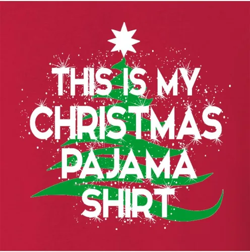 Miniatura 4 de Go All Out Camiseta de pijama con texto en inglés This is My Christmas