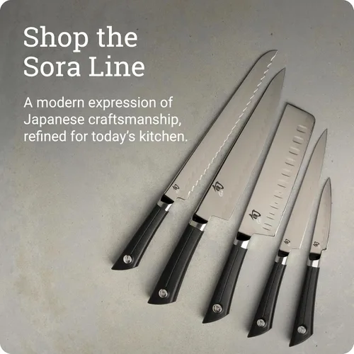 Miniatura 6 de Shun Sora - Cuchillo para pelar, Chef, 8 pulgadas, Negro