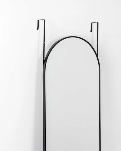 Miniatura 7 de NEARBYSD Espejo de Arco de Puerta - Sobre la Puerta 48x14 Espejo de Cuerpo Entero Para Dormitorio, Sala de Estar o Closet - Negro