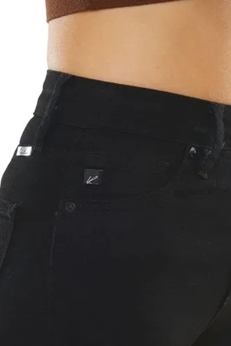 Miniatura 7 de Kancan KC8604BBK - Jeans ajustados de tiro alto