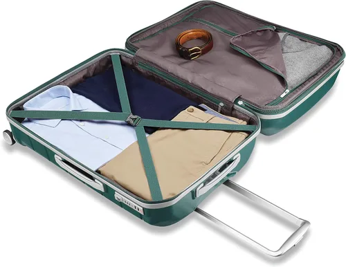 Miniatura 5 de Samsonite Freeform Maleta rígida, expandible con ruedas dobles giratorias, Verde salvia