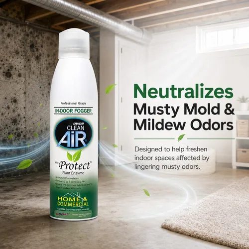 Miniatura 2 de DWD2 Protect™ Home & Commercial Tratamiento de Moho a Base de Plantas Eliminador de Olores de Moho con Nebulizador - Solución ecológica para un