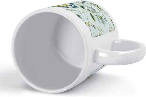 Miniatura 3 de Chinoiserie Blue Peony Flower Mugs Botanical Peony Garden Illustration 11 Oz Tea Cup Mother's Day Christmas Birthday Gift For Mom