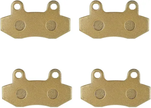Miniatura 2 de 2 pares de pastillas de freno de disco delantero para motocicleta, compatibles con scooter chino Taotao 150 estilo largo go kart Gy6 49cc 50cc 125cc