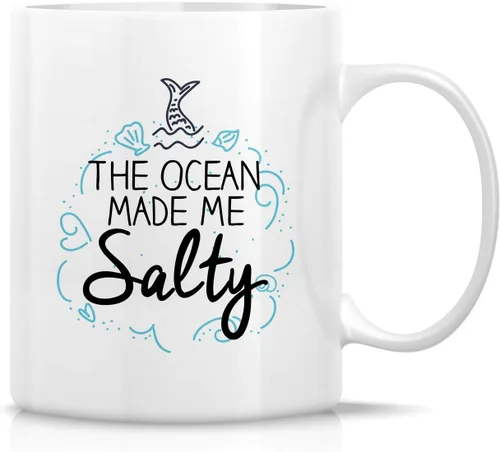 Miniatura 8 de Retreez Taza divertida – Reasons to be Mermaid - Tazas de café de cerámica de 11 onzas – Divertido, sarcasmo, sarcástico, motivacional, regalos