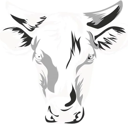 Miniatura 3 de CafePress Not Your Mom Cow Mil Veganis - Camiseta de béisbol de algodón para hombre, manga raglán 3/4