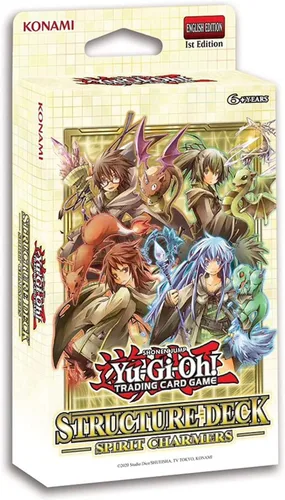 Yu-Gi-Oh! Trading Cards Spirit Charmers - Baraja de estructura, multicolor