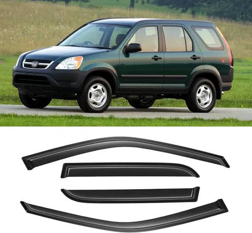 Miniatura 21 de Visera de ventana para Honda Civic 2022-2025, protectores de lluvia de canal exterior, escudos, deflector de ventilación, sombra, viento, humo