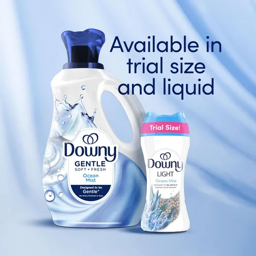 Miniatura 11 de Downy Light - Perlas potenciadoras del aroma para ropa ligera, aroma a Bruma del Océano, 24 onzas, Perlas para lavadora diseñadas para ser suaves