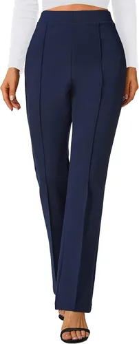 Miniatura 50 de Urban CoCo Pantalones de trabajo elásticos con corte de bota, pantalones de yoga pequeños para oficina casual