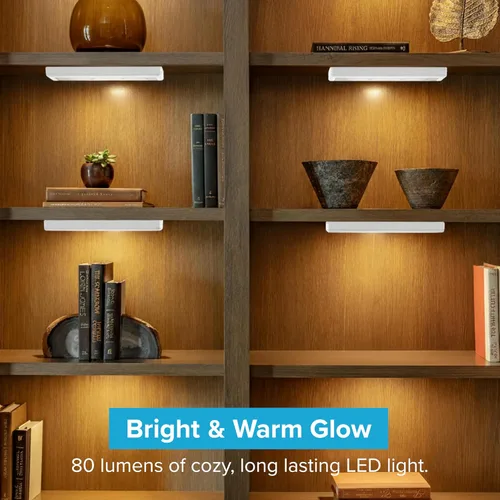 Miniatura 6 de Brilliant Evolution Luces Inalámbricas Táctiles Adhesivas con Control Remoto - 8.5"L Alimentadas por Batería Iluminación LED Bajo Gabinete