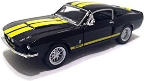 Miniatura 4 de KiNSMART - 1967 Ford Shelby Mustang GT500 1:38 Escala 5 "Die Cast Metal Model Toy Muscle Car (4 juegos)