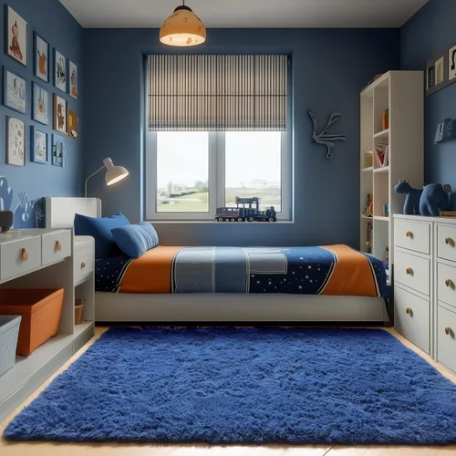 Miniatura 120 de ONASAR - Alfombra de pasillo negra de 2 x 6 pies, esponjosa, lavable, ultrasuave, afelpada, peluda, tapete para bebés, dormitorio de niños, armario