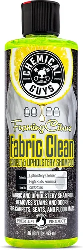 Miniatura 11 de Chemical Guys CWS203 HOL315 Fabric Clean - Kit de limpieza de espuma cítrica y cepillo de taladro fácil de usar, para alfombras y tapicería