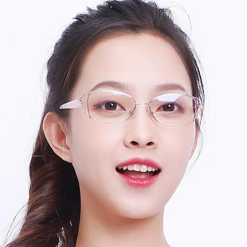 Miniatura 3 de Gafas de lectura para computadora con bloqueo de luz azul con estilo para mujer, bisagra de resorte