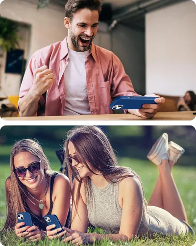 Miniatura 6 de Funda 5 en 1 para iPhone 13 de 6.1 pulgadas, con 2 protectores de pantalla + 2 protectores de lente de cámara, funda protectora delgada de silicona