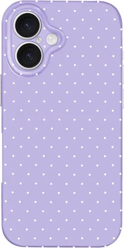 Miniatura 191 de Hython Funda para iPhone Air, diseño estético de lunares lindos, funda simple de 6.5 pulgadas, delgada, antiarañazos, parachoques de TPU suave, a