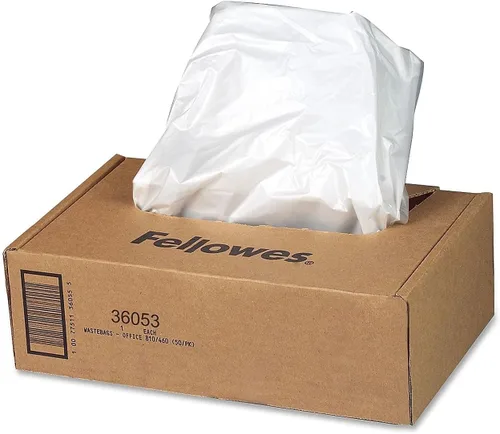 Miniatura 2 de Fellowes Powershred 36055 bolsas para trituradoras de papel 380 Shredders, 50 bolsas y lazos