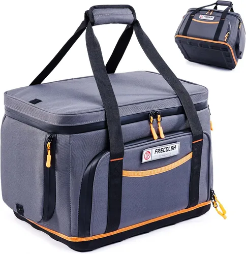 Miniatura 14 de Bolsa de transporte de doble capa para Jackery Explorer 300/240/160 – Bolsa de almacenamiento portátil para estación de energía con fondo moldeado