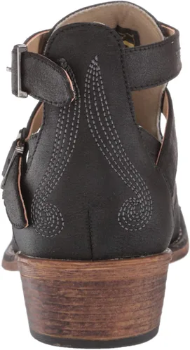 Miniatura 3 de ROPER Willa Bordado Snip Toe Casual Botas Tobillo Tacón Bajo 1-2" - Marrón