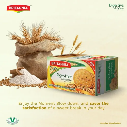 Miniatura 4 de Britannia Galleta Digestiva, 7.93 oz