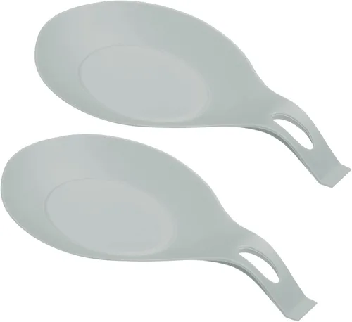 Miniatura 40 de uxcell Soporte de cuchara de silicona, 7.68 x 3.74 pulgadas, resistente al calor, soporte para utensilios de cocina, espátula, soporte para cucharón