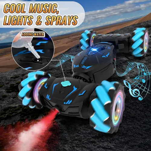 Miniatura 3 de Pristar Autos de control remoto con detección de gestos, el mejor regalo para niños de 6 a 12 años, 2.4 GHz, control remoto, juguetes para niños