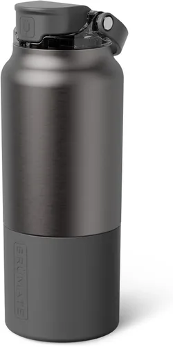 Miniatura 51 de BrüMate Rise - Botella de agua de 18 onzas con popote de silicona cubierto Botella de agua para niños aislada 100% a prueba de fugas Base apta