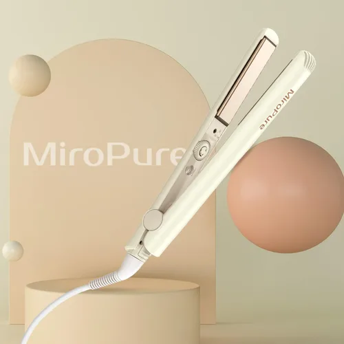 Miniatura 7 de MiroPure Plancha de 1 pulgada, Alisador de pelo con calentamiento rápido de 30S y apagado automático de 60 minutos, Alisador y rizador de pelo 2