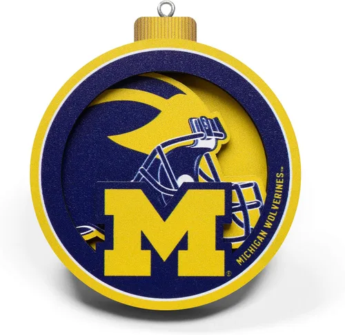 Miniatura 16 de YouTheFan Adorno de la serie de logotipos en 3D de la NCAA