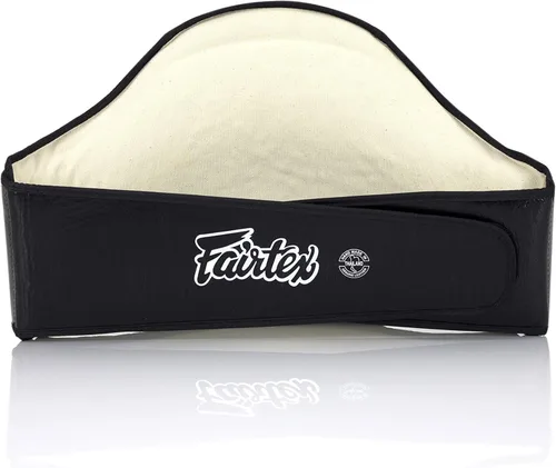 Miniatura 2 de Fairtex BPV1 Muaythai Training Belly Pad Protección central para entrenadores en boxeo, Muay Thai, Kickboxing Cuero Syntek Máxima durabilidad
