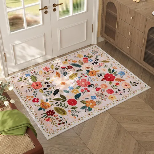 Miniatura 52 de Rugcomf Alfombra Pasillera para Pasillos Alfombra de Cocina Antideslizante 2'6'' x 8' Alfombras Pasilleras Lavables con Respaldo de Goma Alfombra