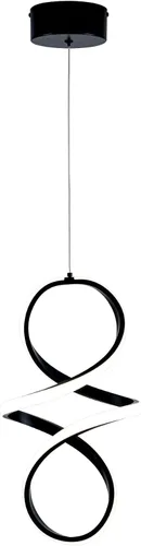 Miniatura 9 de MAYNA Lámpara Colgante LED en Espiral, Candelabro LED Moderno de 18W, 4000K Lámpara Colgante de Altura Ajustable para Cocina, Sala de Estar