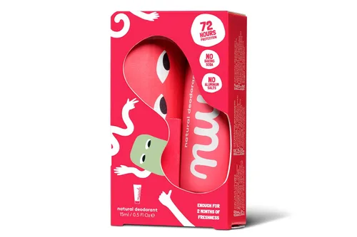 Miniatura 9 de nuud Starter Pack crema nueva 1 x 0.5 fl oz Desodorante en crema vegana 100% natural, eficaz durante 3 días, sin perfume, aluminio o alcohol