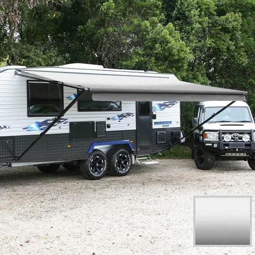 Miniatura 6 de Suncode Toldo de vinilo de alta calidad para autocaravana, 16 pies, pantalla de repuesto para toldo de cámper, color negro desteñido Descoloramiento