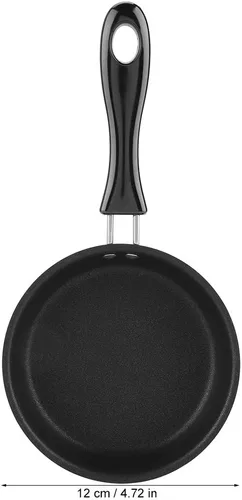 Miniatura 9 de pequeña sartén pequeña tortilla de inducción para huevos sartenes huevo solo panqueque una sartén antiadherente antiadherente mini 5 pulgadas hob