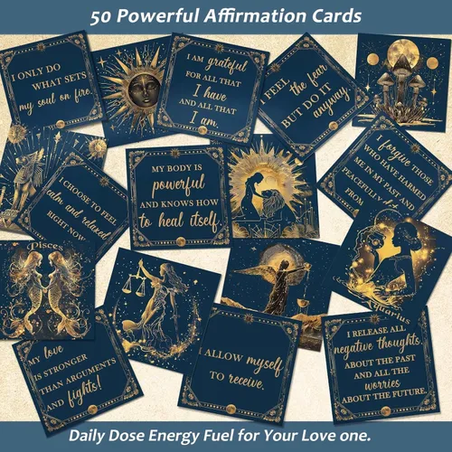 Miniatura 3 de Regalos de cumpleaños para hermanas, estatua de abrazo blanco, portavelas de abrazo con 50 tarjetas de afirmación diarias, regalo motivacional