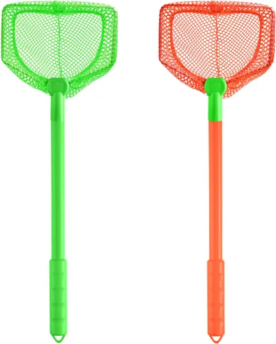 Miniatura 9 de Coopay 2 redes de pesca para insectos, redes de playa para atrapar mariposas para exteriores