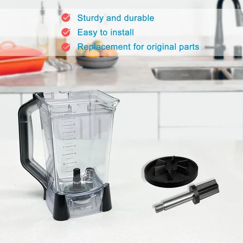 Miniatura 5 de Piezas de repuesto para licuadora Ninja BL610 BL710 Series 72 oz (9 tazas), juego de embrague y pasador de accionamiento para la serie BL610 BL710