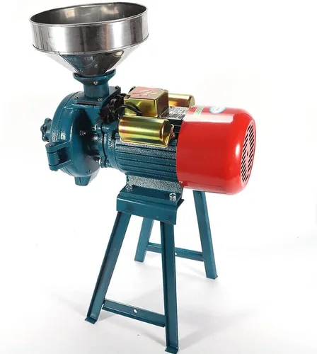Miniatura 7 de Molinillo de cereales secos y húmedos de 110 V, 2200 W, molinillo de maíz comercial, máquina de fresado de alta resistencia, molinillo de cereales